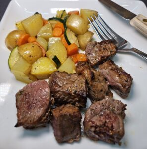 Marinaded Steak Cubes