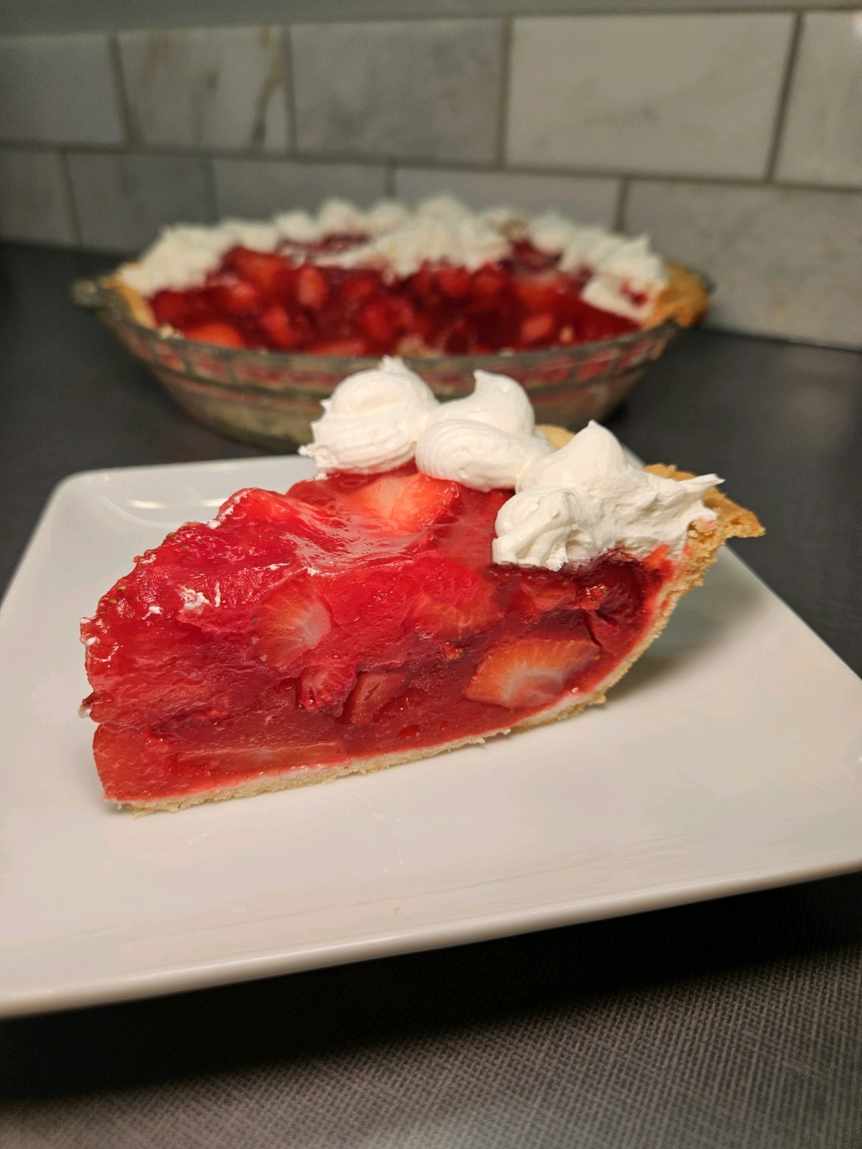 The Best Fresh Strawberry Pie - Joyful Little Things